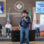 Presenta Rodrigo Monsalvo sus propuestas de campaña ante estudiantes de la Anáhuac