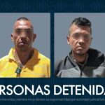 Dos detenidos por robo a comercio en la colonia Las Palmas
