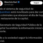 Habrá castigo para responsables de ataque al restaurante Cantaritos: Mauricio Kuri