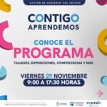 Lanza SEDEQ el evento Contigo Aprendemos