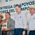 «Apoyar al campo es fortalecer a nuestra gente»: Lupita Ramírez en entrega maíz a productores de Pinal de Amoles