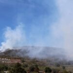 Controlado al 55% incendio en La Tinaja