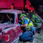 Muere un hombre en accidente entre tráiler y auto en la Carretera 57