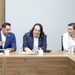 Acude Rodrigo Monsalvo  a reunión para reforzar la seguridad en Querétaro