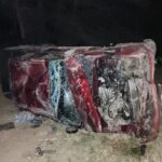 Aparatosa volcadura deja dos personas lesionadas en Saldiveña