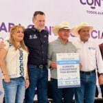 Asiste Lupita Ramírez a la entrega de apoyos para Contingencias Agropecuarias