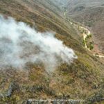 Atienden incendio en Puerto de Ayutla