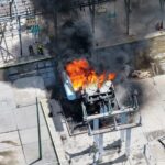 Se incendia sub estación de la CFE en Desarrollo San Pablo