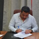 Celebra Fernando Sánchez Gil convenio con CONAFOR 