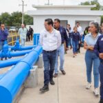 Supervisa Chepe Guerrero funcionamiento de los cárcamos de Pirámides, Paseos del Bosque y Puerta Real