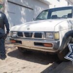 Asegura Policía Municipal de Colón camioneta con reporte de robo