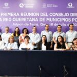 Preside Rubén Hernández la 1ª Reunión del Consejo Directivo de la Red Queretana de Municipios por la Salud 2024-2027
