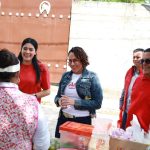 Abigail Arredondo recorre Humilpan promoviendo cercanía y resultados legislativos