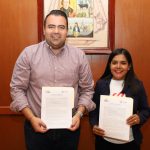 Firma Convenio Municipio de Colón y la Fundación «Vive Mejor», A.C.