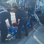 Policías Estatales y municipales asisten a mujer en labor de parto