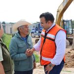 Inicia Gaspar Trueba Obras de Infraestructura en Ajuchitlán