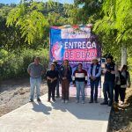 Entregan rampa en San Isidro, Pinal de Amoles