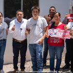 Entrega Fernando Sánchez Gil cuarto dormitorio a familia arroyosequense