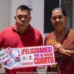 Realiza Fernando Sánchez Gil nueva entrega de cuarto dormitorio 