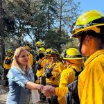 Rehabilitan torre de monitoreo de incendios forestales en Pinal de Amoles