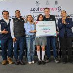 Entregan autoridades equipamiento del programa Contigo Intervención Educativa para la Sierra Gorda