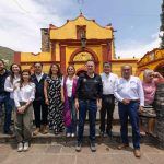 Entrega Mauricio Kuri restauración del templo de Ahuacatlán de Guadalupe 