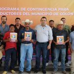 Entrega Gaspar Trueba 20 mil Raquetas de Nopal Forrajero