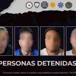 Aseguran a cuatro en cateos; asi como narcóticos, cartuchos y 11 tragamonedas en Querétaro