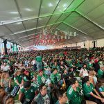 Más de 15 mil asistentes al MéxicQ Zona Fest, por segundo partido de la selección nacional