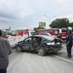 Carambola de 14 vehículos en la 57 a la altura de Quintas del Marqués deja varios lesionados