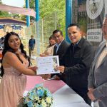 Iván Zárate reconoce y felicita a estudiantes graduados de la Telesecundaria de Agua Amarga