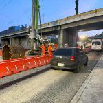 Cerrarán por las noches carriles centrales en BBQ; advierten ajustes por obras del Tren