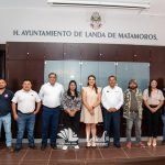 Fortalece Yuni Benitez coordinación con CFE para impulsar mejoras en el servicio en Landa de Matamoros