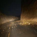 Monitorea CEI dos puntos críticos de la carretera 100 tras derrumbes