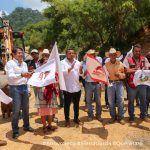 Inicia pavimentación con concreto hidráulico en Las Adjuntas, Arroyo Seco