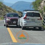 Choque entre tres vehículos en la 120, a la altura de La Plazuela en Peñamiller