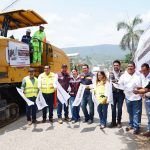 Arrancan trabajos de conservación de la Carretera Federal 120 en Jalpan de Serra