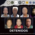 Siete detenidos y ocho armas aseguradas tras operativos en la zona metropolitana y la Sierra