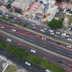 Registra sentido Sur-Norte de Bernardo Quintana mayor flujo vehicular tras configuración en la circulación