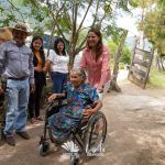 Benefician a siete familias de Landa con apoyos funcionales