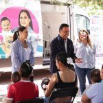 Supervisa Luis Nava la jornada Contigo y tu Bebé