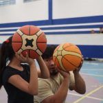 Impulsan la Academia de Básquetbol de Ahuacatlán de Guadalupe con nuevo material deportivo.