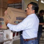 Encabeza Luis Nava la jornada de servicios de Contigo y Tu Bebé en Pedro Escobedo