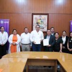 Suscribe Gaspar Trueba Convenio con la Universidad Cuauhtémoc