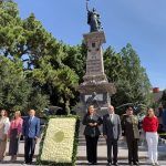 Realizan Guardia de Honor en el Mausoleo de Doña Josefa Ortiz de Domínguez