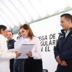 Beneficia Gobierno del Estado a familias de Cadereyta con títulos de propiedad