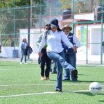 Entregan cancha de fútbol 5 en Peñamiller