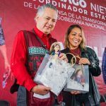Santiago Nieto aborda violencia de género y llama a respaldar el proyecto de Sheinbaum en Huimilpan