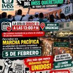 Este fin de semana continuarán protestas y bloqueos por parte de trabajadores del IMSS en Querétaro