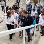 Revisan acciones preventivas ante lluvias durante recorrido por Jalpan